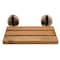 Alfi Brand ALFI brand ABS16R 16" Folding Teak Wood Shower Seat Bench ABS16R-BN - alternate 5